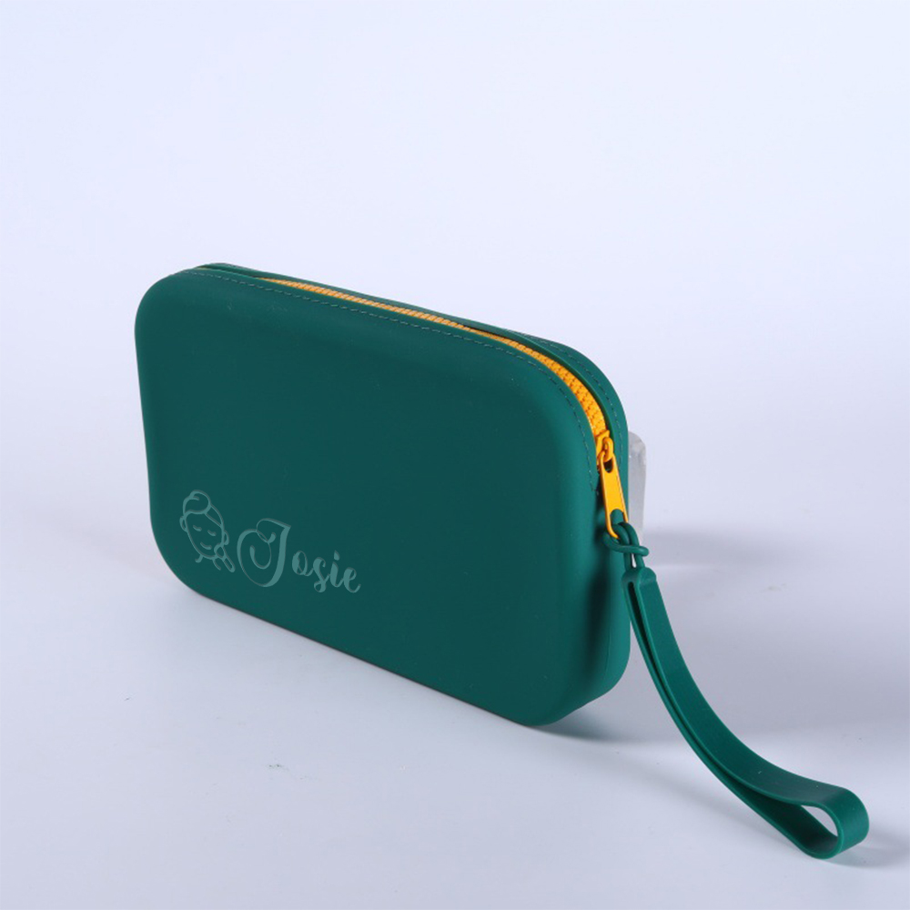 Personalized Engraved Silicone Makeup Bag | CWPack296