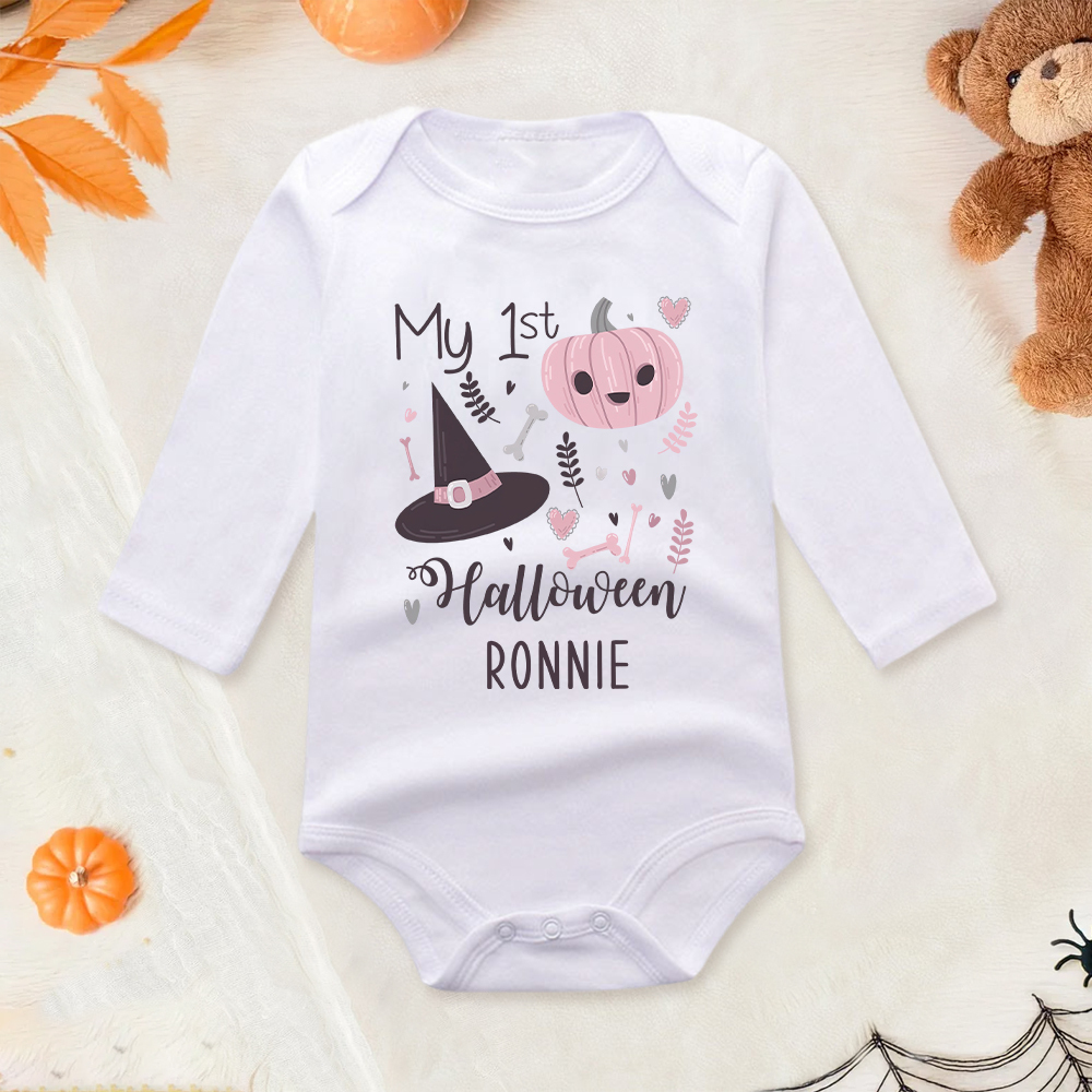 Personalized Baby Lovely First Halloween Outfit | CWHalloween22