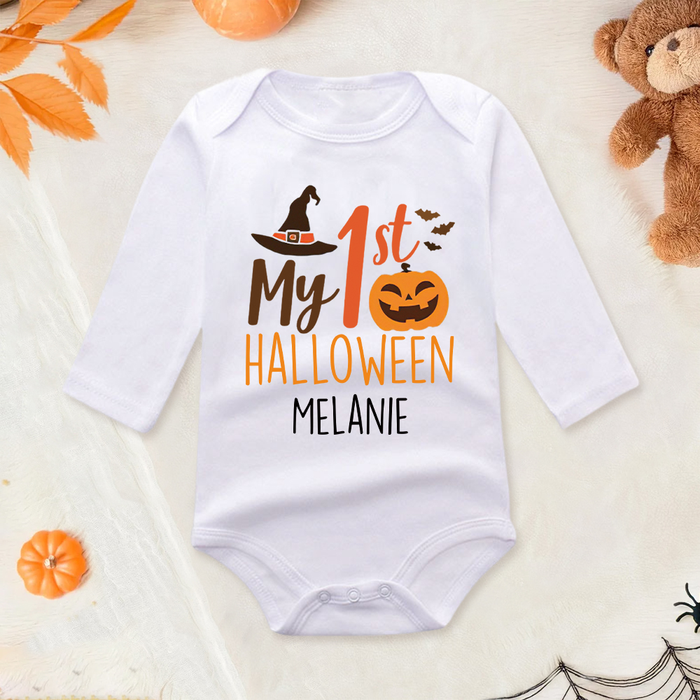 Personalized Baby Lovely First Halloween Outfit | CWHalloween23