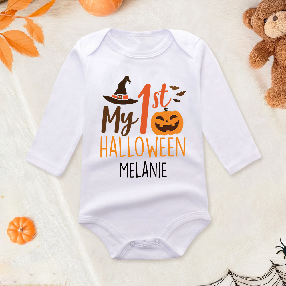 Personalized Baby Lovely First Halloween Outfit | CWHalloween23
