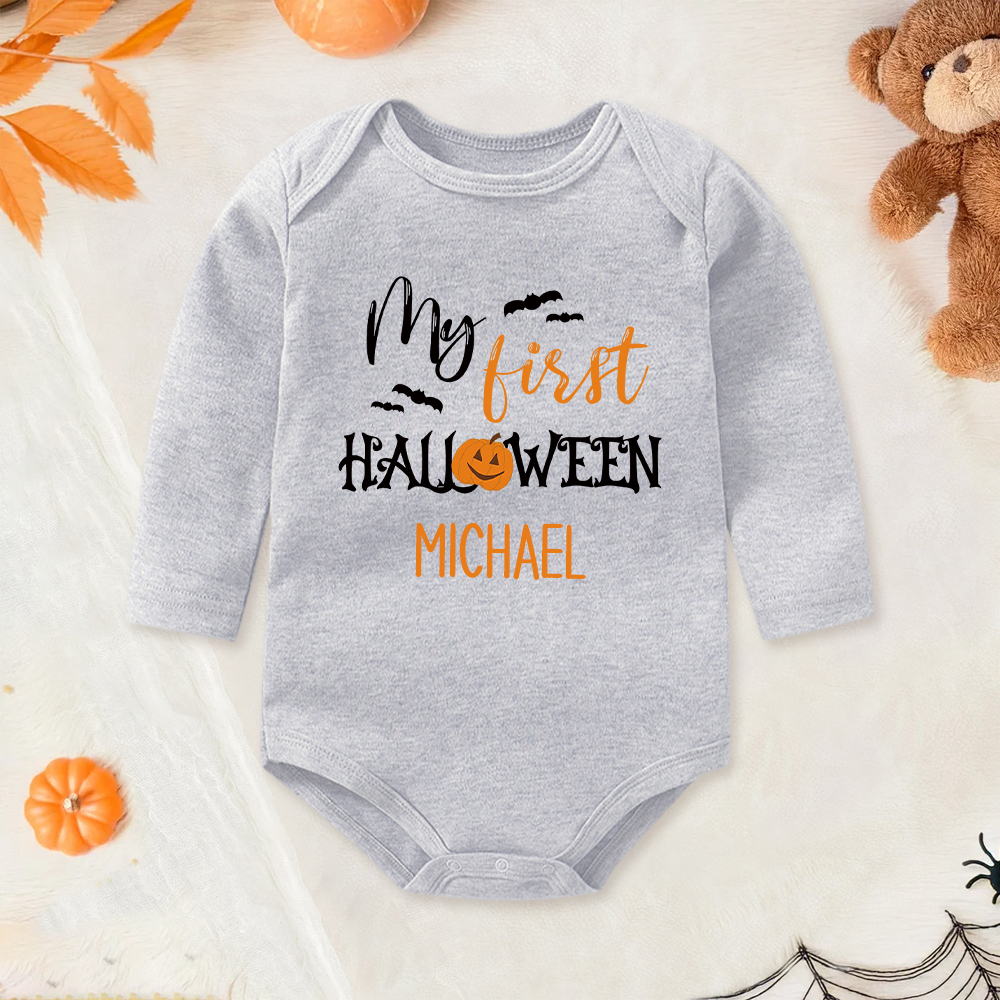 Personalized Baby Lovely First Halloween Outfit | CWHalloween26