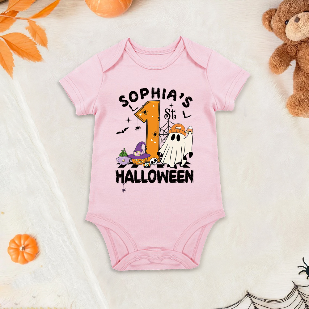 Personalized Baby Lovely First Halloween Outfit | CWHalloween27