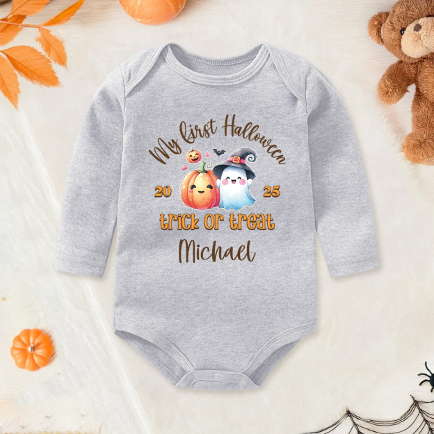 Personalized Baby Lovely First Halloween Outfit | CWHalloween29