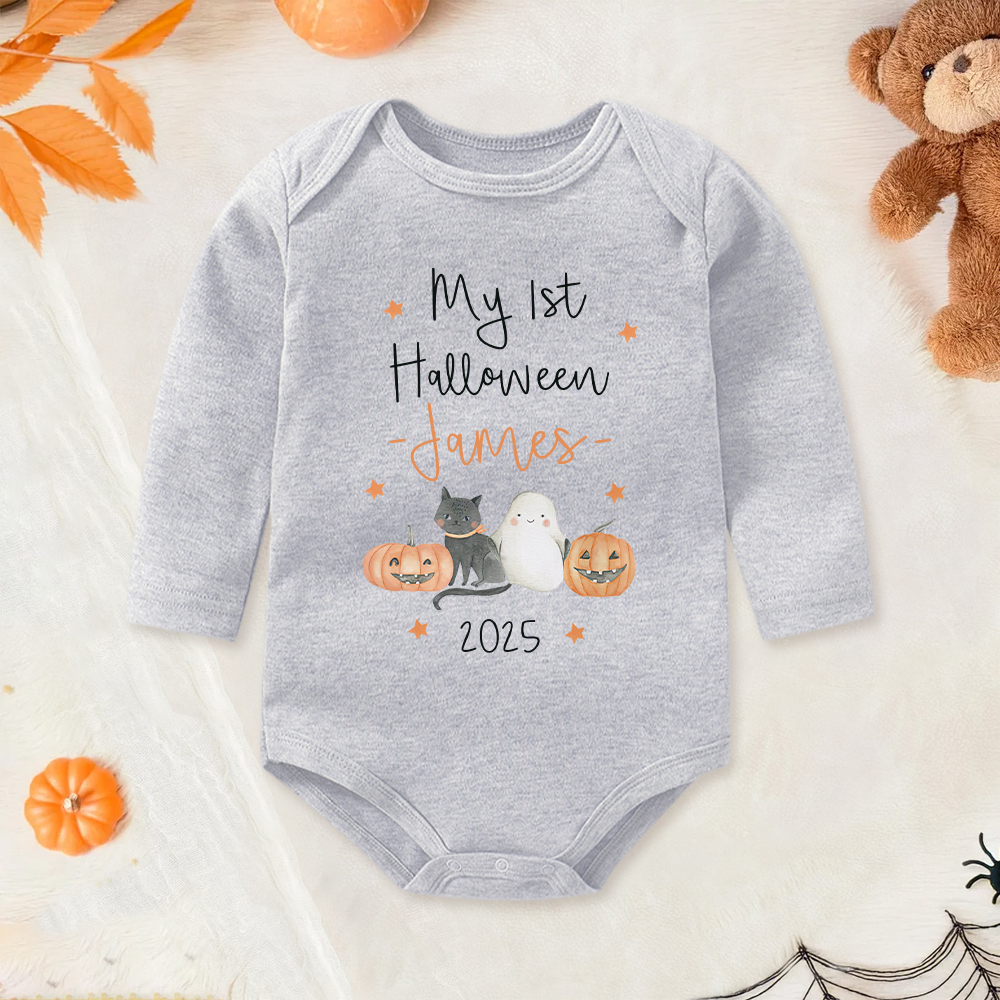 Personalized Baby Lovely First Halloween Outfit | CWHalloween30