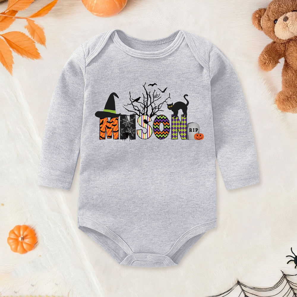 Personalized Baby Lovely First Halloween Outfit | CWHalloween35
