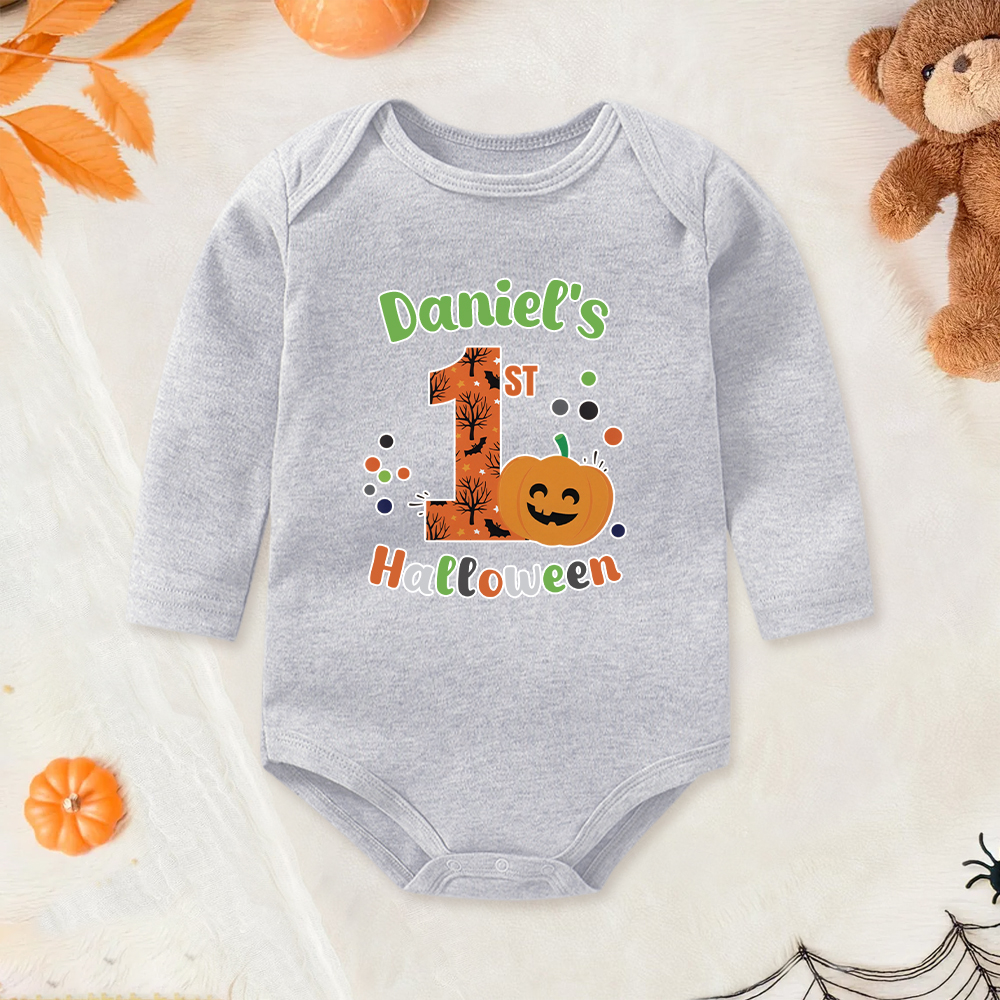 Personalized Baby Lovely First Halloween Outfit | CWHalloween41