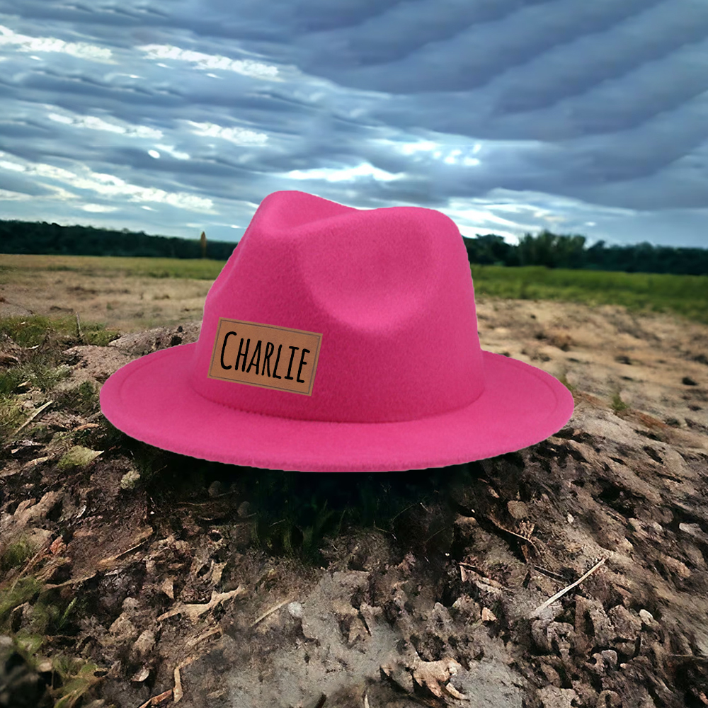 Personalized Leather Patch Cowboy Hat for Comfort & Unique | CWBeach99