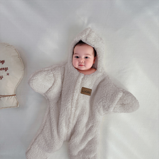 Personalized Baby Newborn Starfish Warm Sleeping Bag | CWBaby293