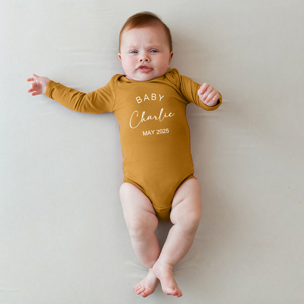 Personalized Personalized Baby Coming Home Romper | CWBaby318