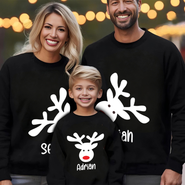 Personalized Christmas Matching Family Sweatshirt | InFamily01
