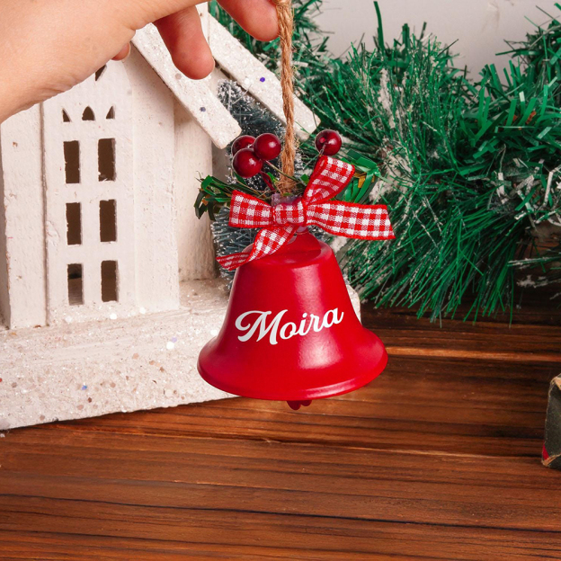 Personalized Jingle Bell Christmas Tree Ornament | MCGift193