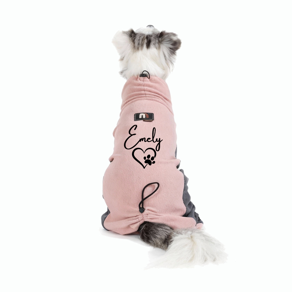 Personalized Pet Winter Warm Pashmina wool Jacket | BKPet300