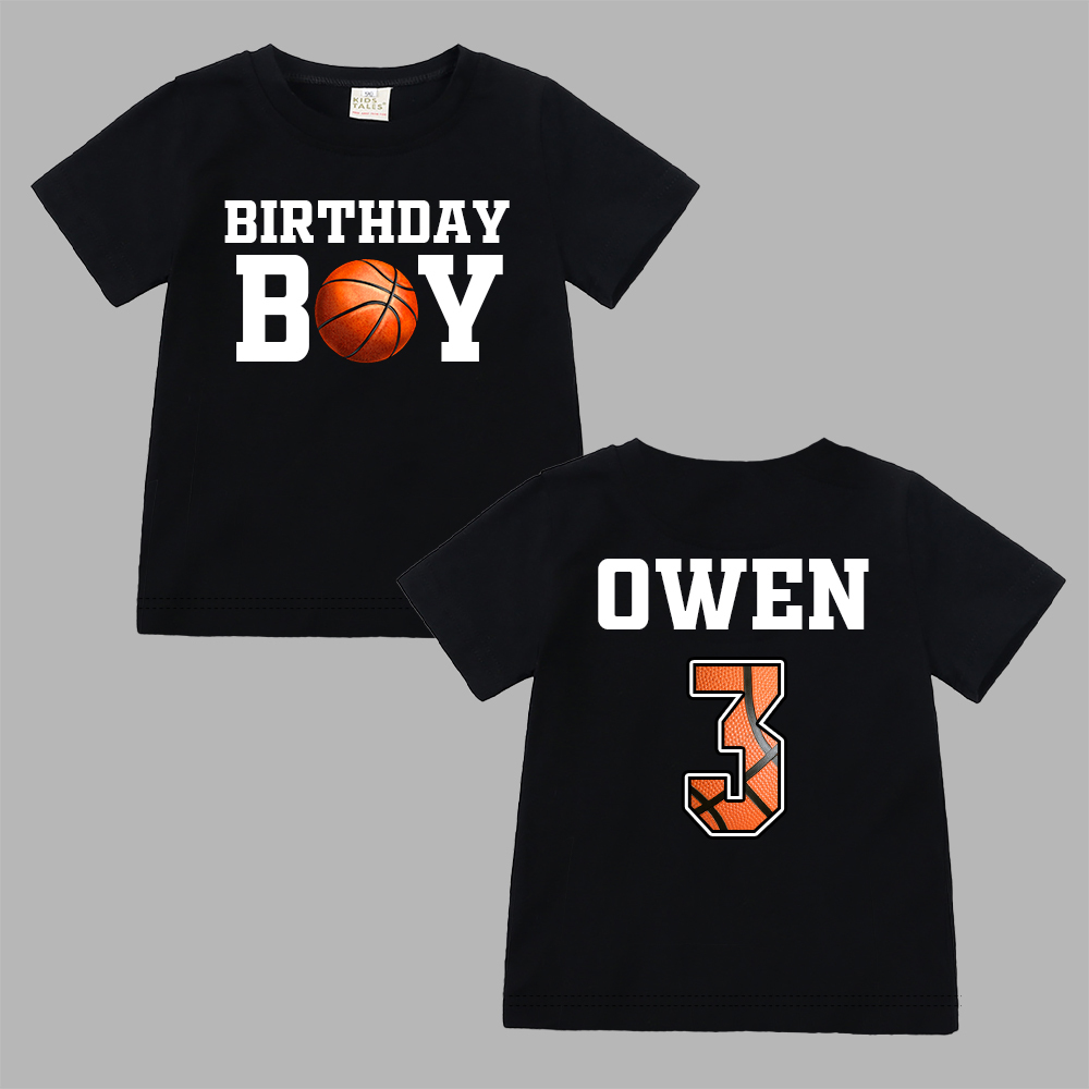 Personalized Sports Ball Games Birthday T-Shirt | inBirth19