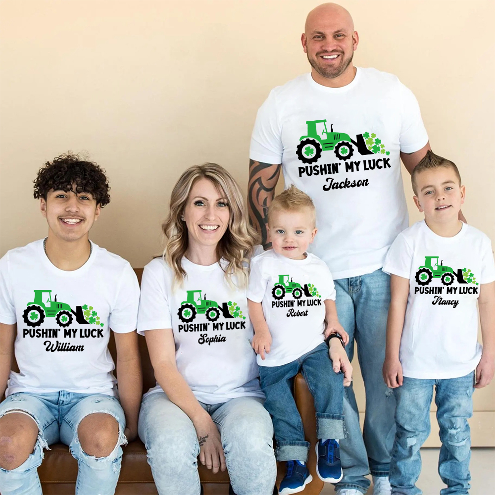Personalized Family St Patrick's Day Matching Shirt | CWFamily123