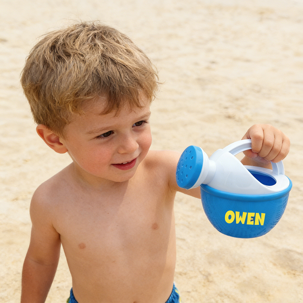 Personalized Kid Watering Can Beach or Bathtub Bucket Toy | CWBeach225