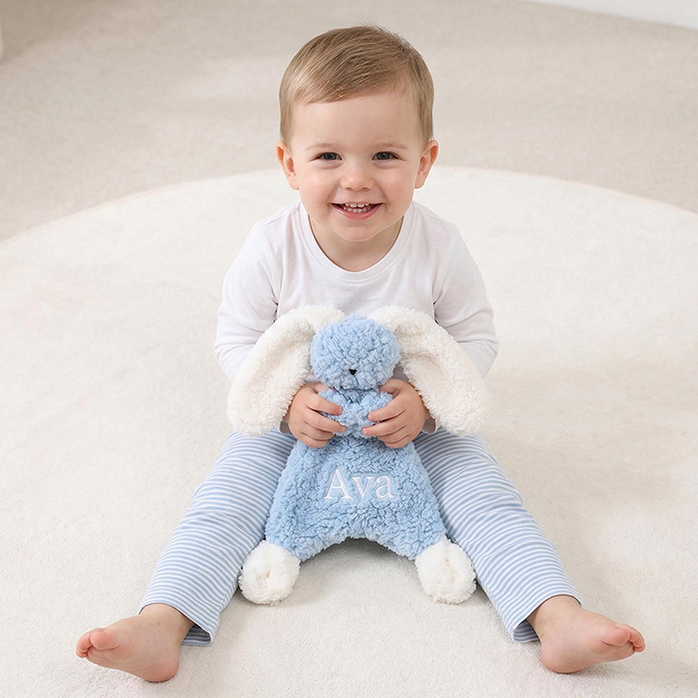 Personalized Kid's Lovely Soft Lambswool Baby Comfort Toy | CWToy190