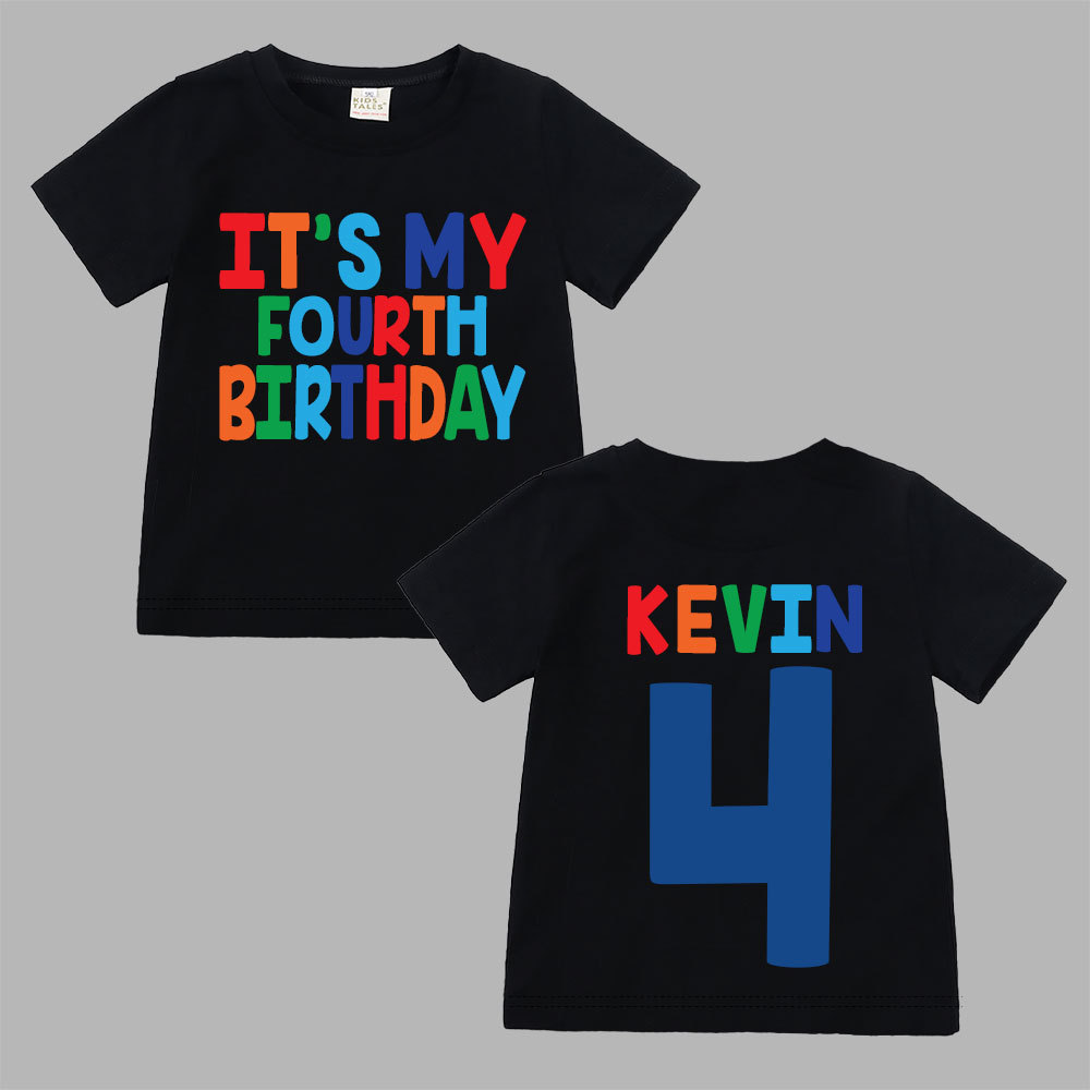 Personalized My First Birthday T-Shirt | inBirth24