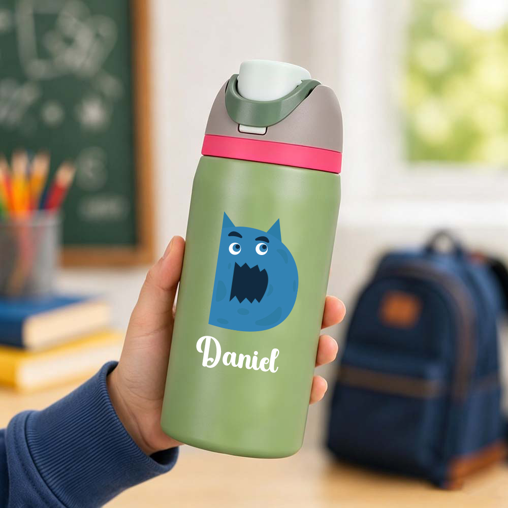 Personalized BPA Free 24oz/32oz Kids Water Bottle | YouBottle100