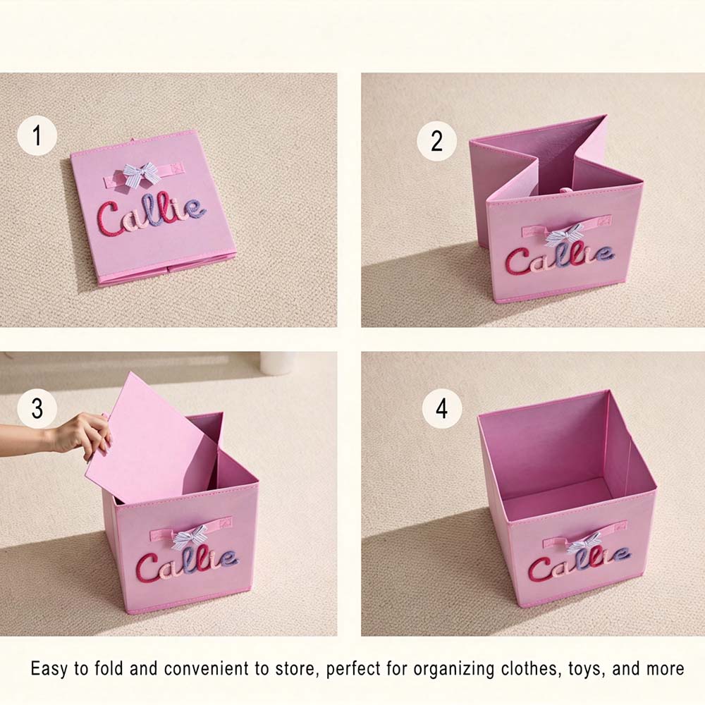 Personalized Foldable Storage Box For Kids | CWToy197
