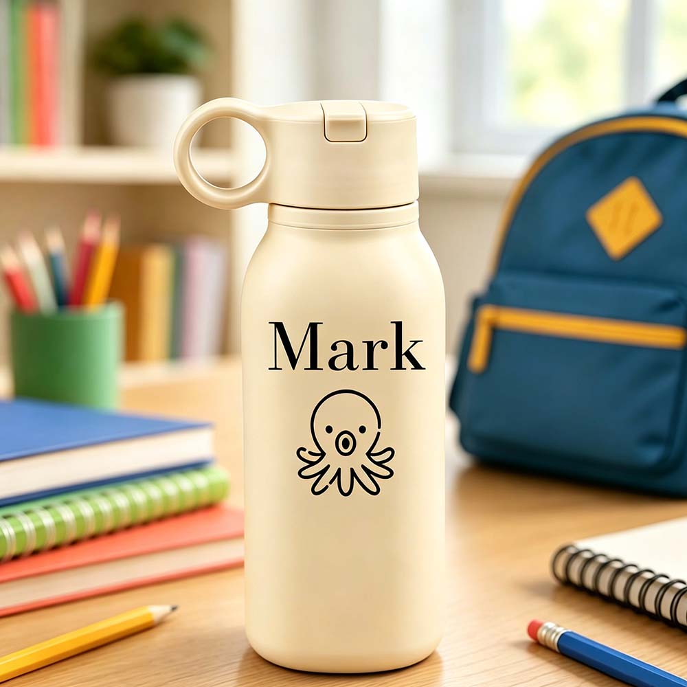 Personalized BPA Free 15oz Silicone Sports Water Bottle | YouBottle102