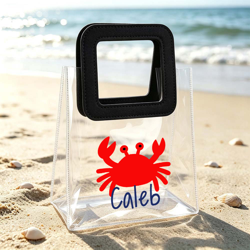 Personalized Kids Beach Party Favor Bags | CWBeach259