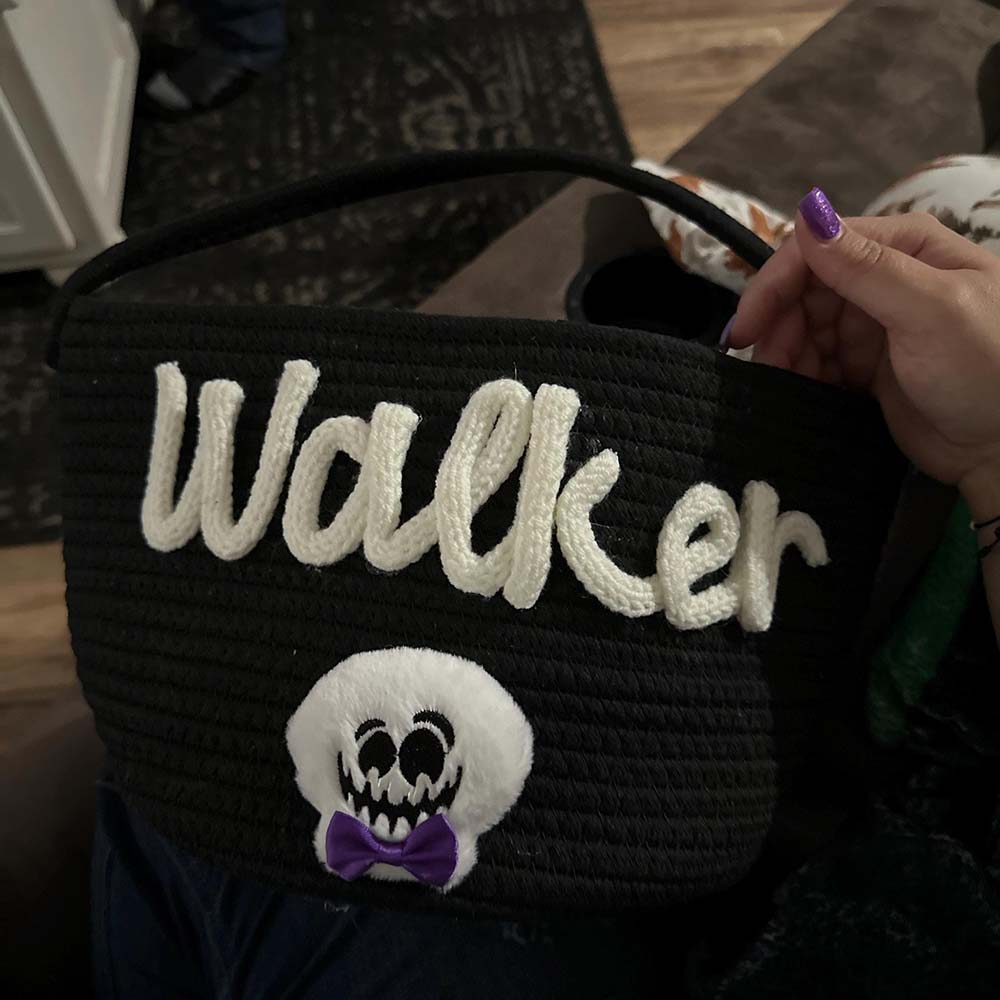 Personalized Halloween Treat Basket | CWHalloween105