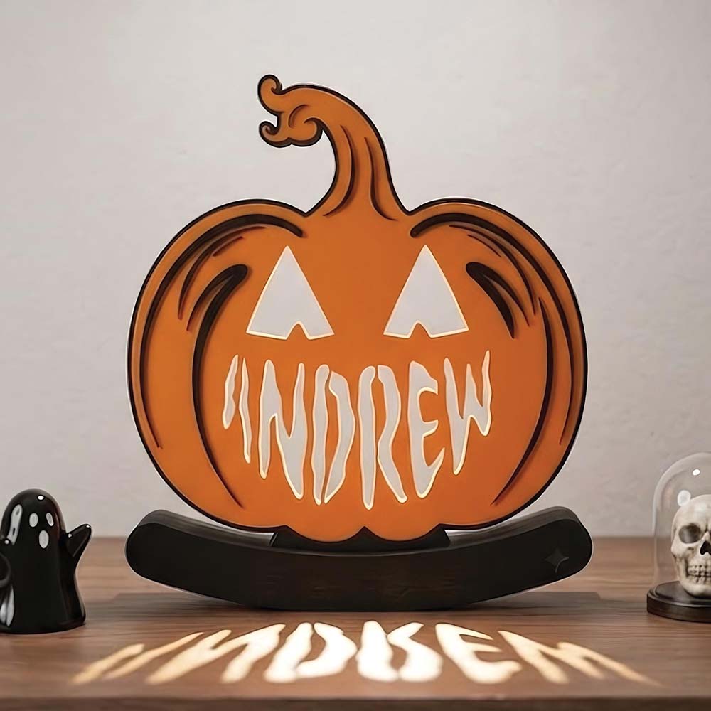 Personalized Halloween Style Name Wobble Figure | CWHalloween112