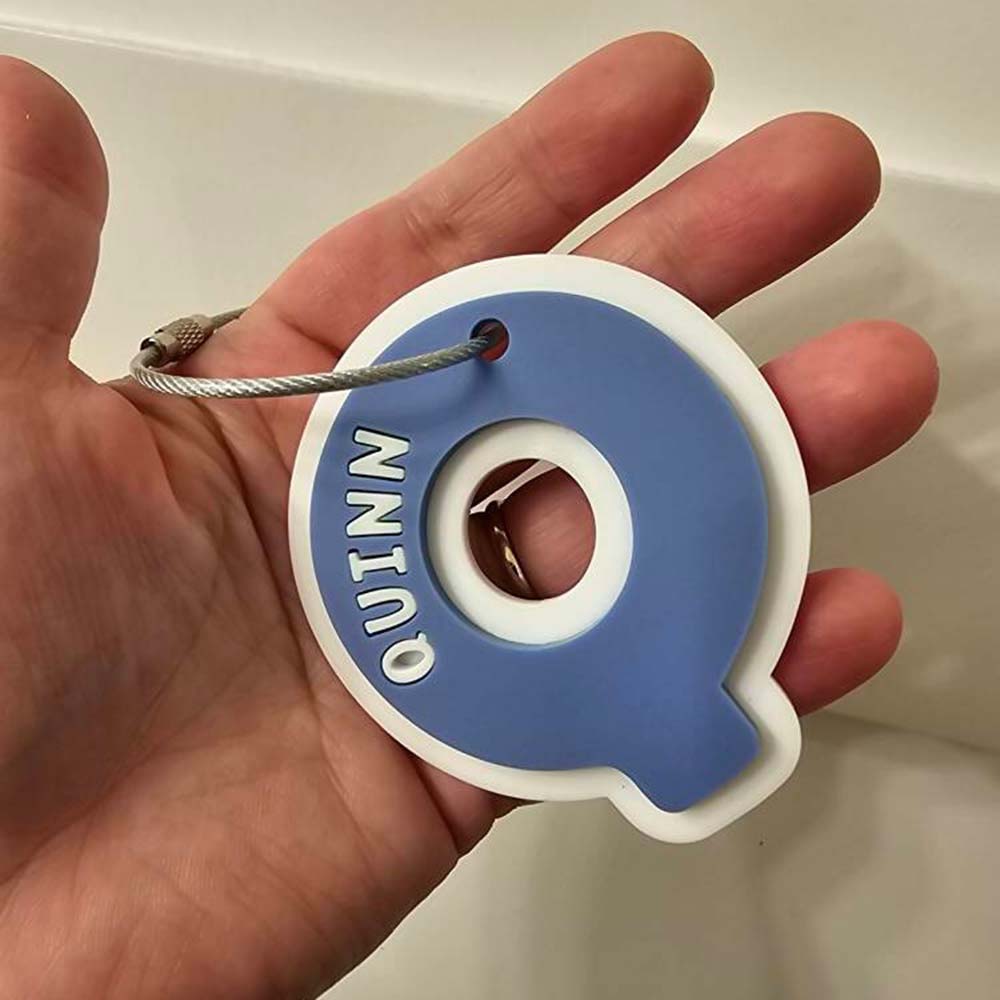 Personalized 3D Printed Backpack Name Tag | CWGift90