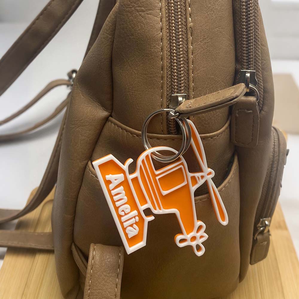 Personalized 3D Printed Backpack Name Tag With Diverse Styles | CWGift106