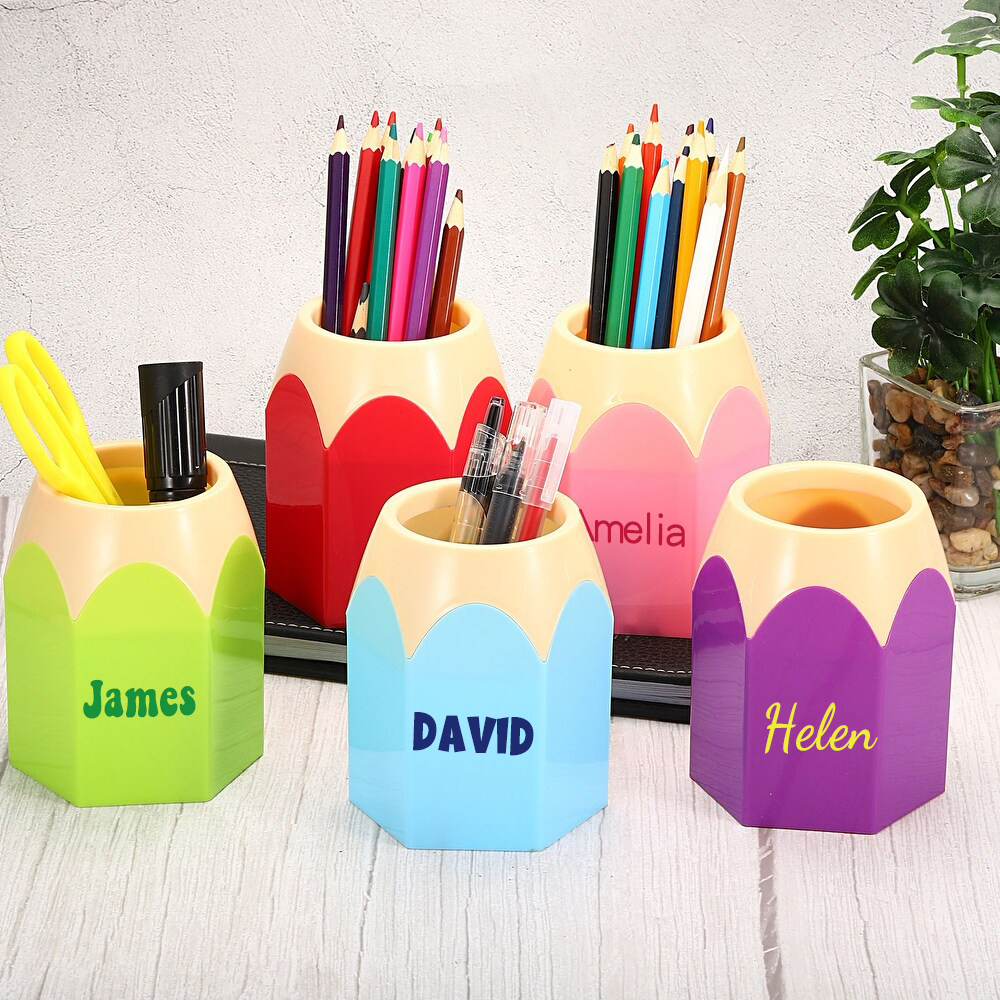 Personalized Kid Pencil Holder (Colored Markpen Included) | CWToy70