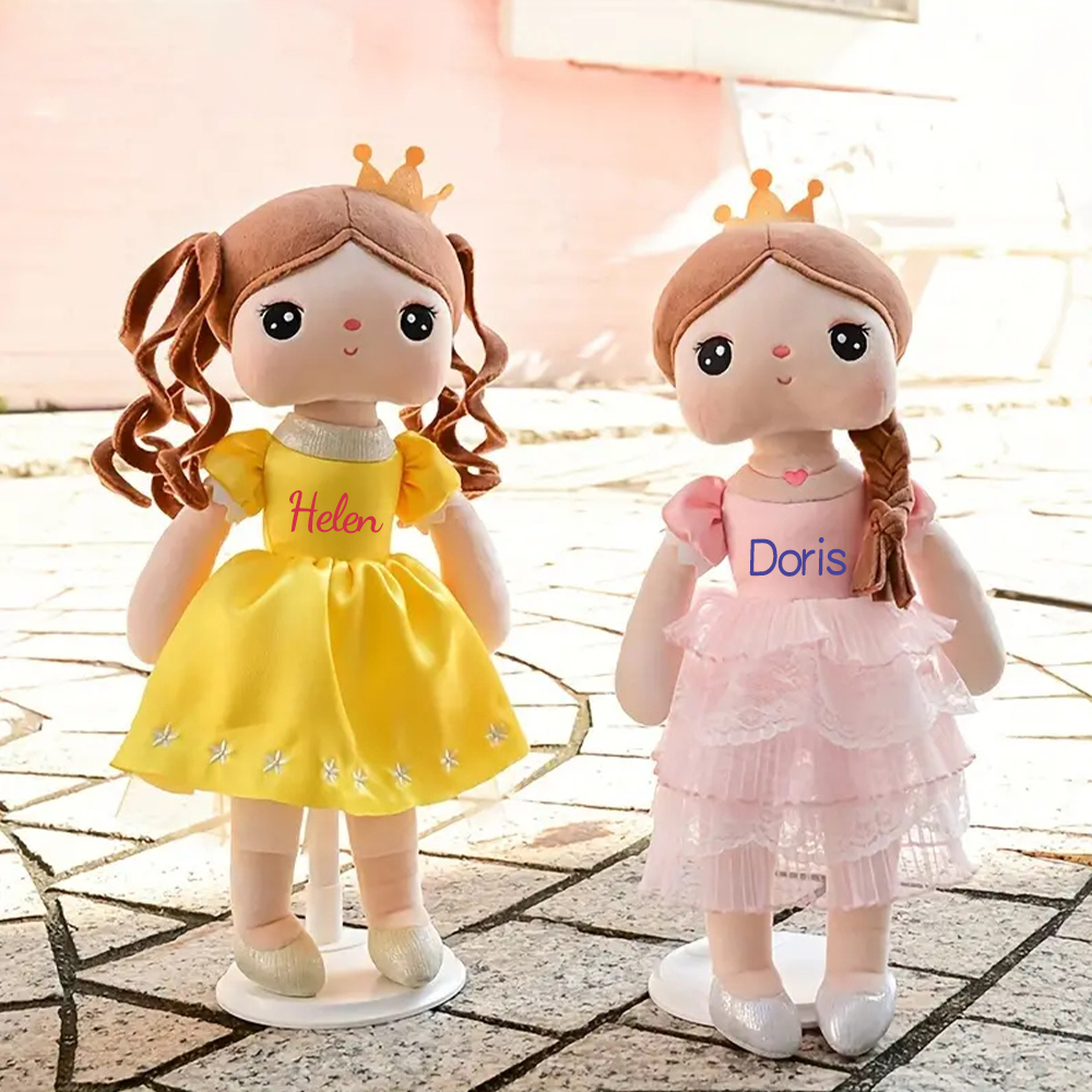 Personalized Kids Lovely Princess Plush Doll | CWToy82
