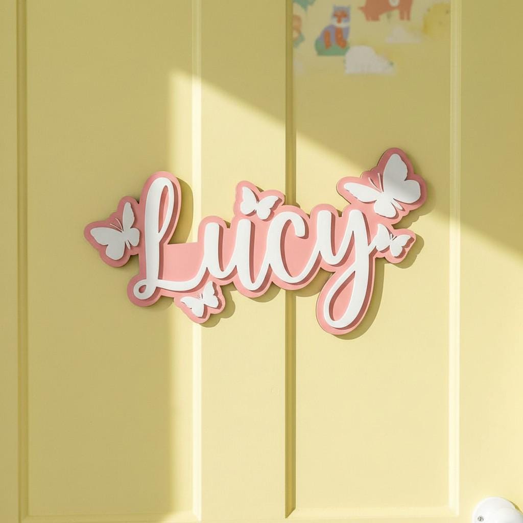 Personalized Kid's Bedroom Decoration Door Sign | CWBaby483