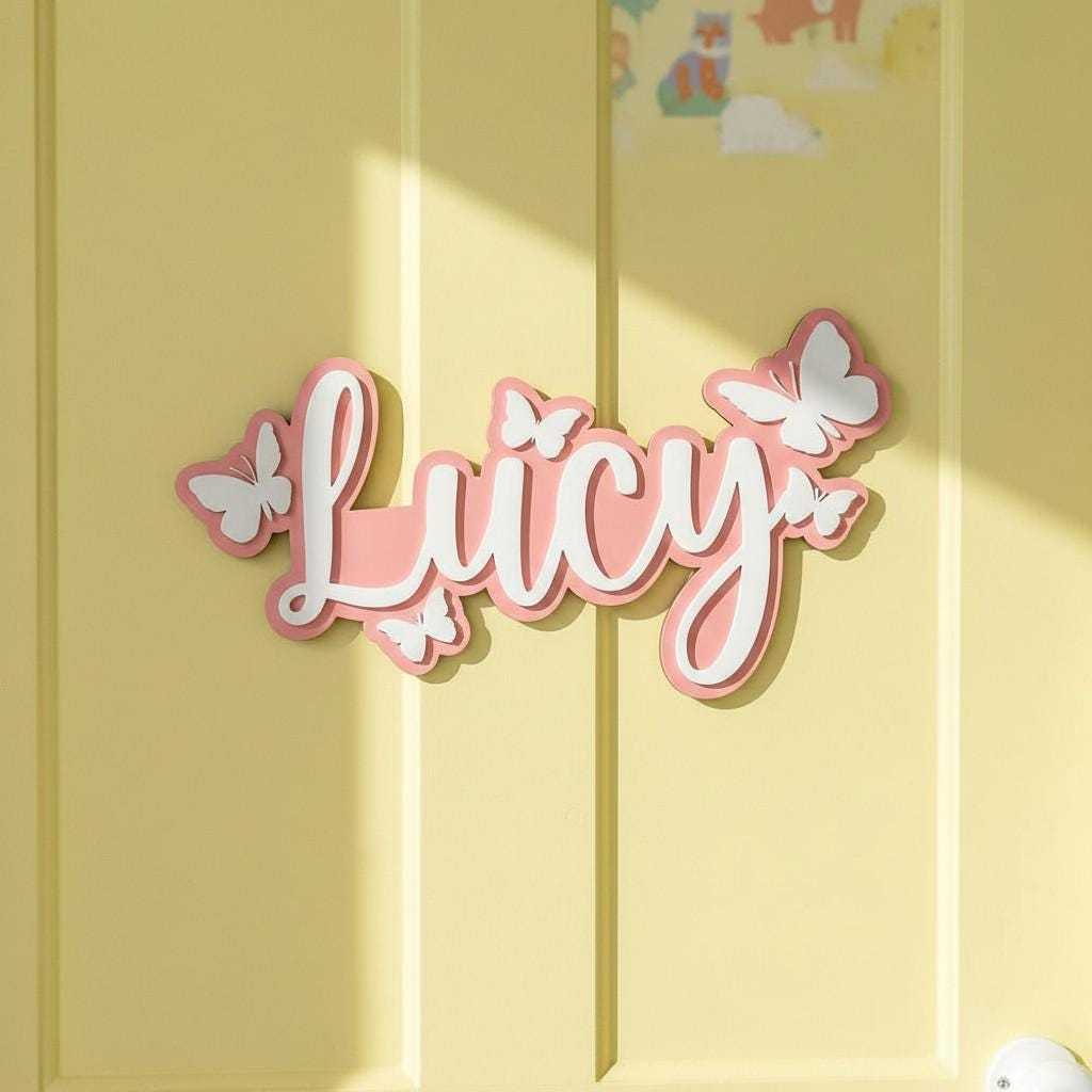 Personalized Kid's Bedroom Decoration Door Sign | CWBaby483