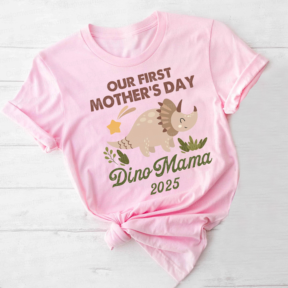 Personalized First Mother's Day Mommy and Baby Outfit | CWFamily32