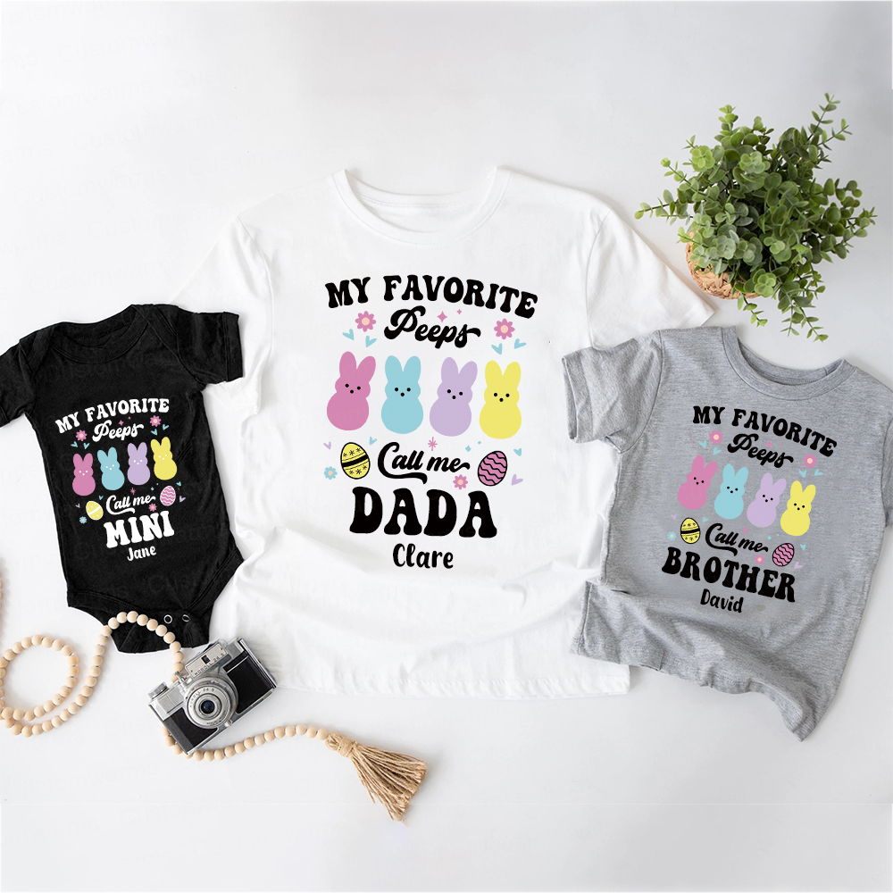 Personalized Family Happy Easter Matching Shirt | CWEaster71