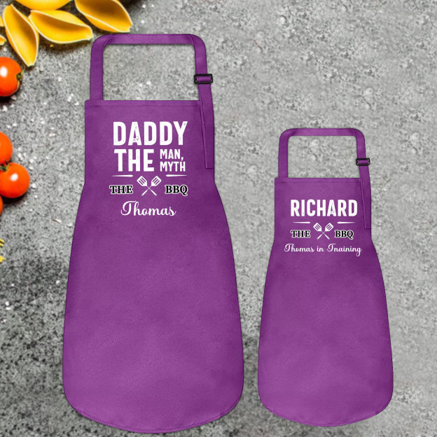 Personalised Multifunctional Waterproof Matching Family Apron | Apron31
