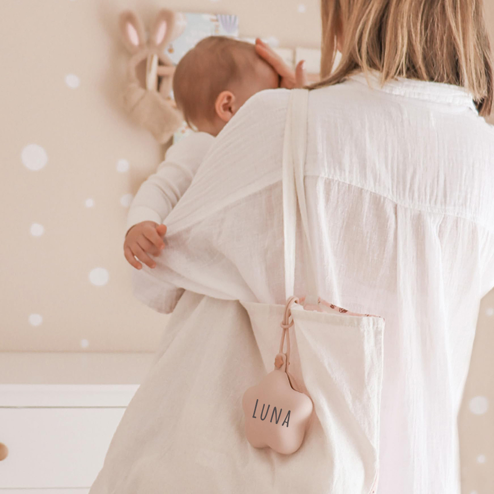 Personalized Baby Silicone Soother Holder Case | CWToy225