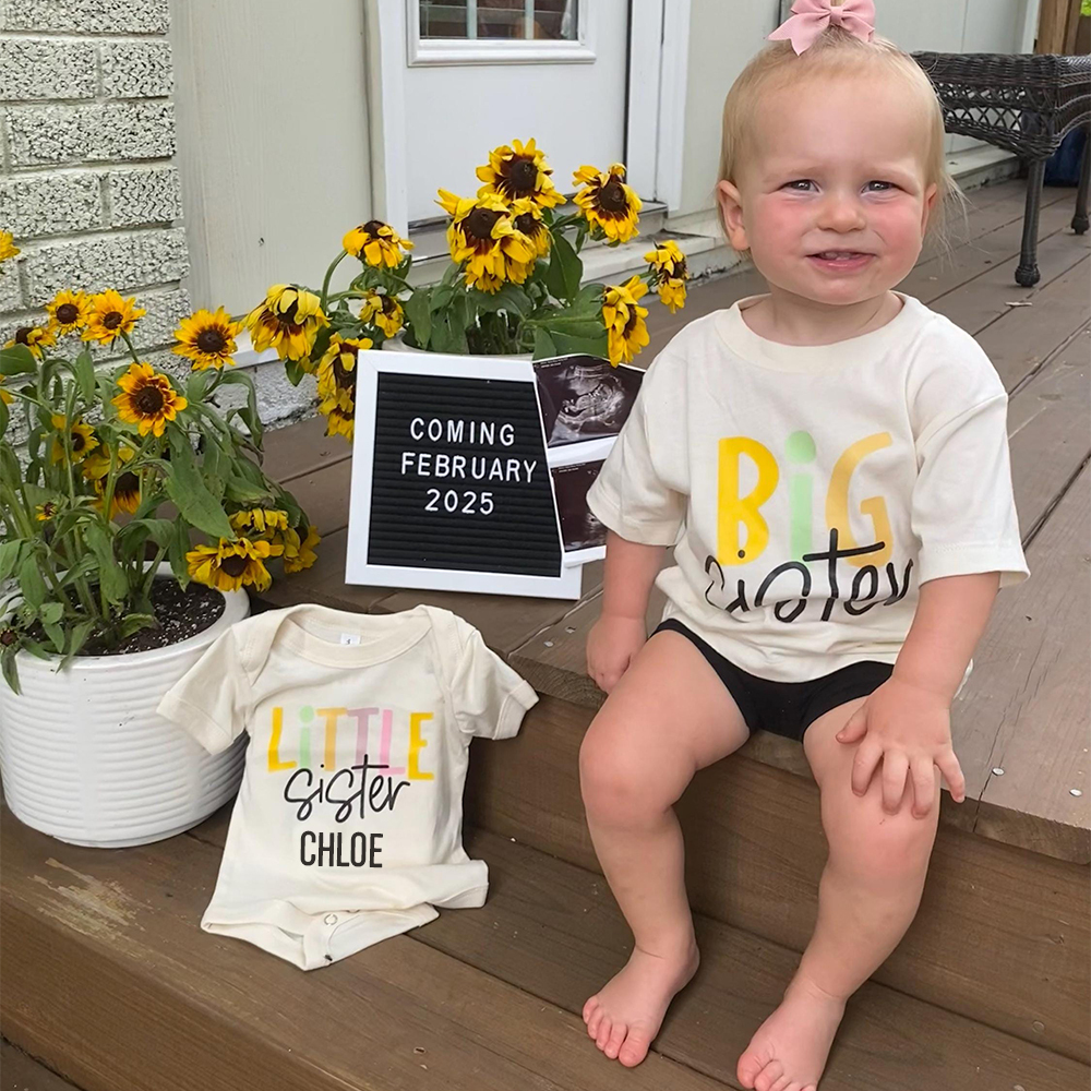 Personalized Matching Sibling Shirts | CWSibling04