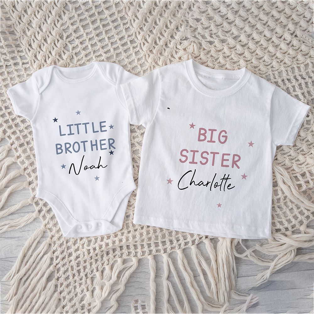 Personalized Matching Sibling Shirts | CWSibling10