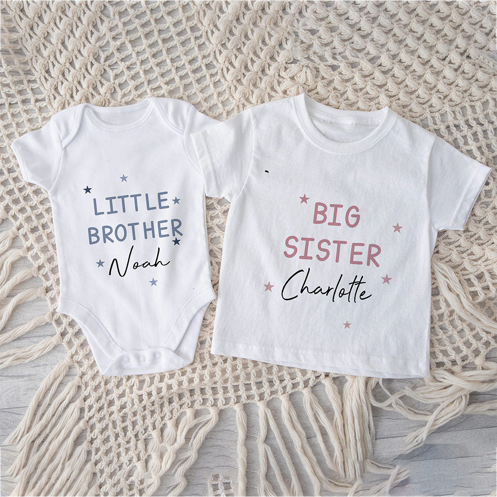 Personalized Matching Sibling Shirts | CWSibling10