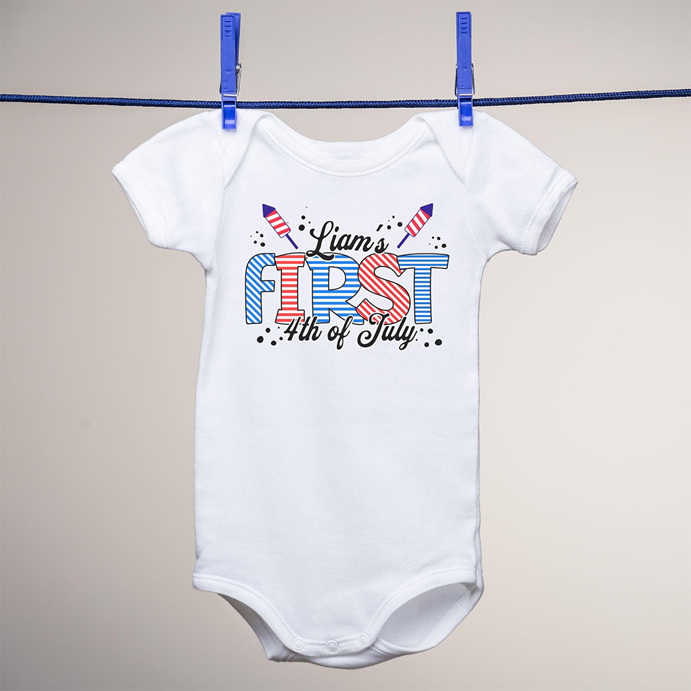 Personalized 4th of July Independence Day Shirts | CWBaby234