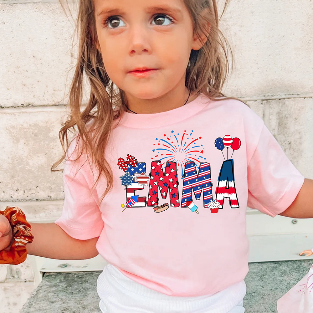 Personalized 4th of July Independence Day Shirts | CWBaby242