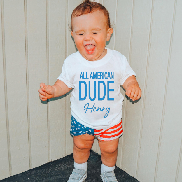 Personalized 4th of July Independence Day Shirts | CWBaby243