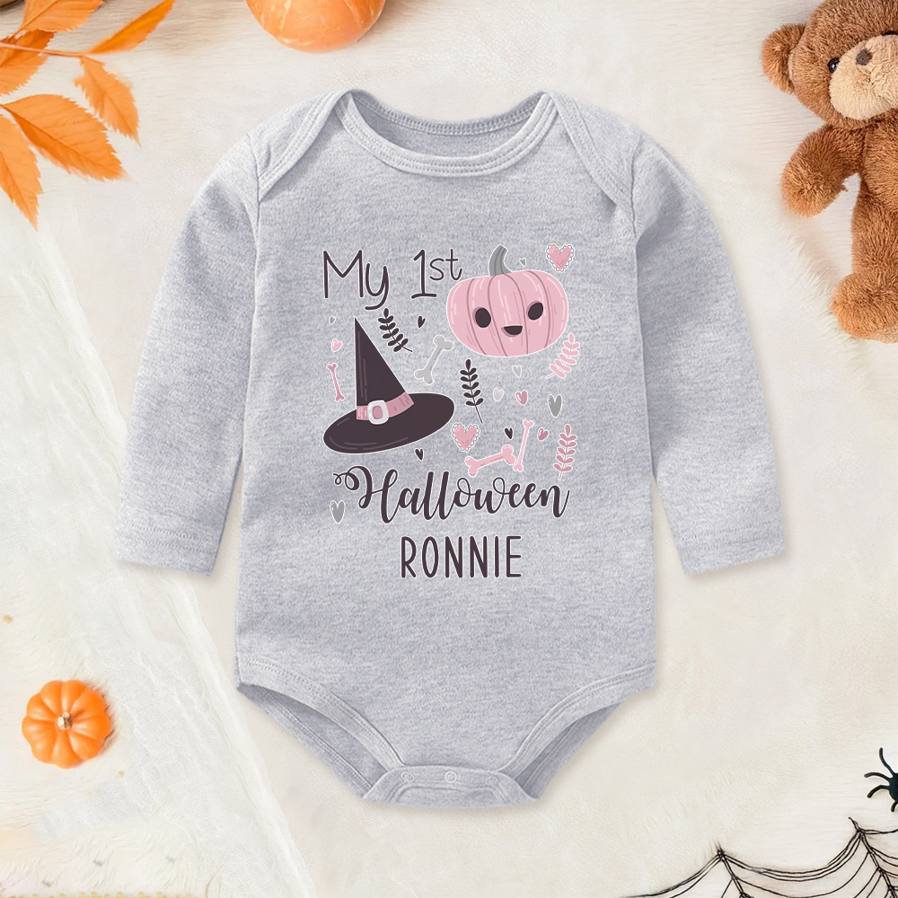 Personalized Baby Lovely First Halloween Outfit | CWHalloween22
