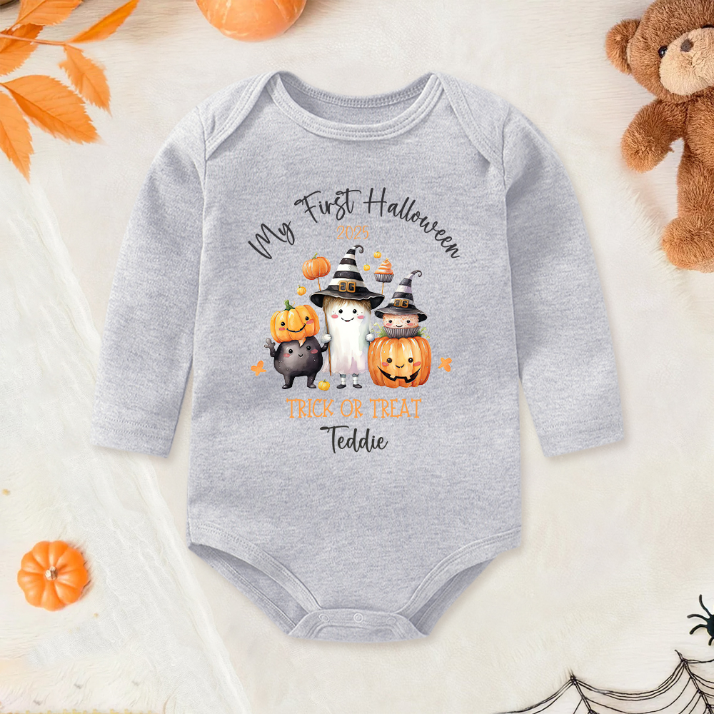 Personalized Baby Lovely First Halloween Outfit | CWHalloween24