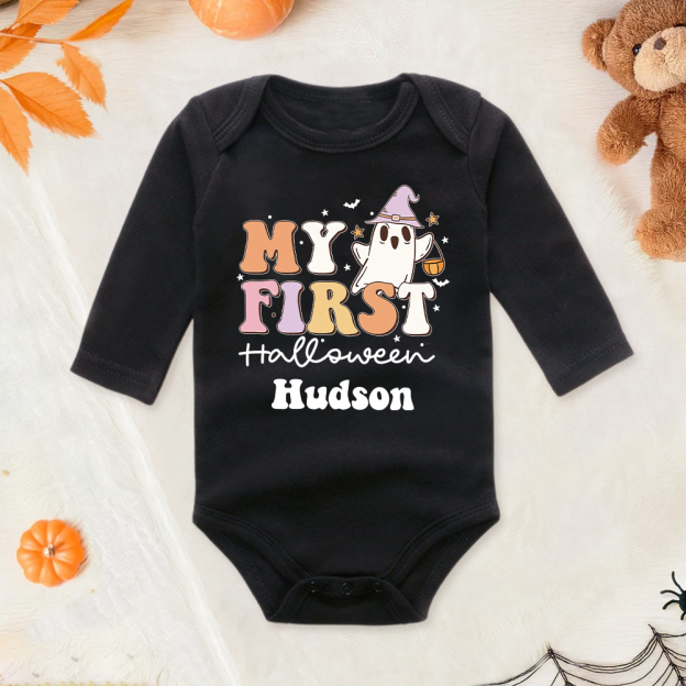 Personalized Baby Lovely First Halloween Outfit | CWHalloween25