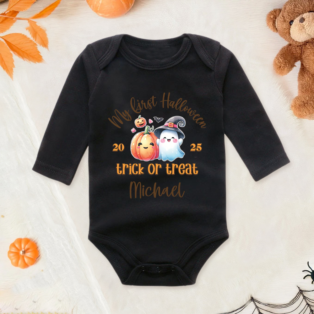 Personalized Baby Lovely First Halloween Outfit | CWHalloween29