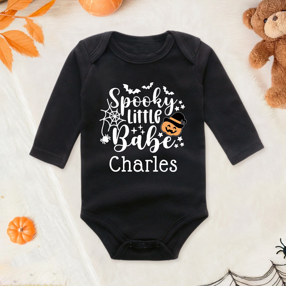 Personalized Baby Lovely First Halloween Outfit | CWHalloween34