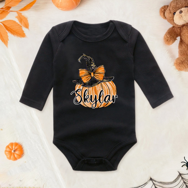 Personalized Baby Lovely First Halloween Outfit | CWHalloween39