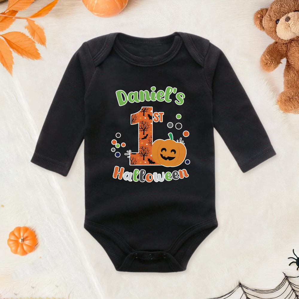 Personalized Baby Lovely First Halloween Outfit | CWHalloween41
